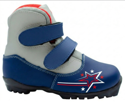 Лыжные ботинки NNN на липучке оптом