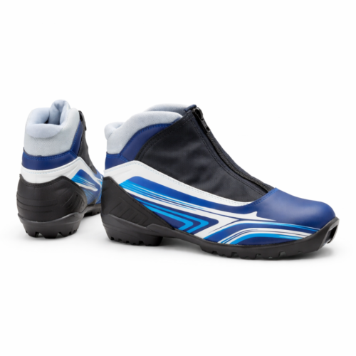 Ботинки лыжные NNN с клапаном на молнии